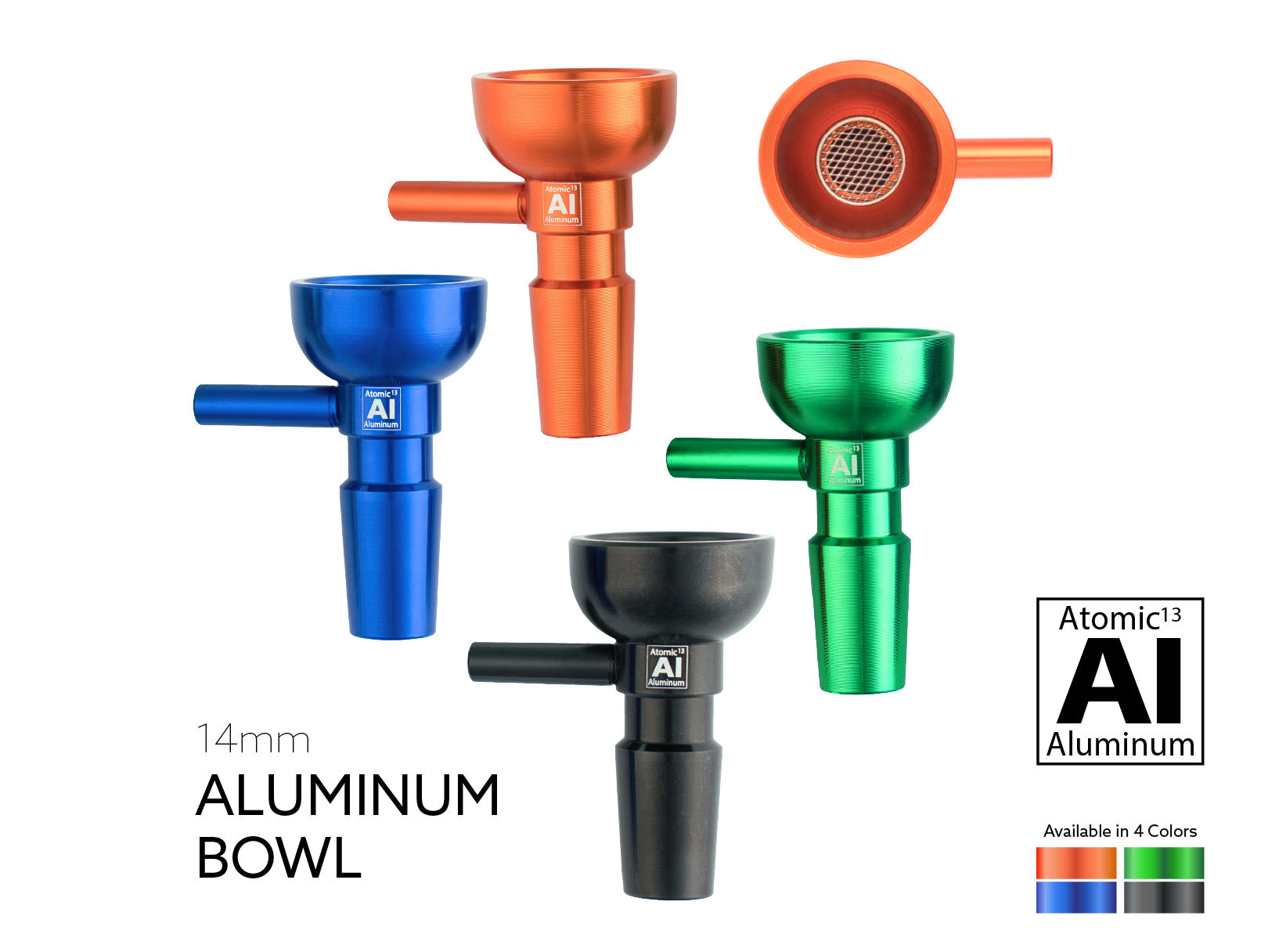 Atomic 13 Aluminum Bowl